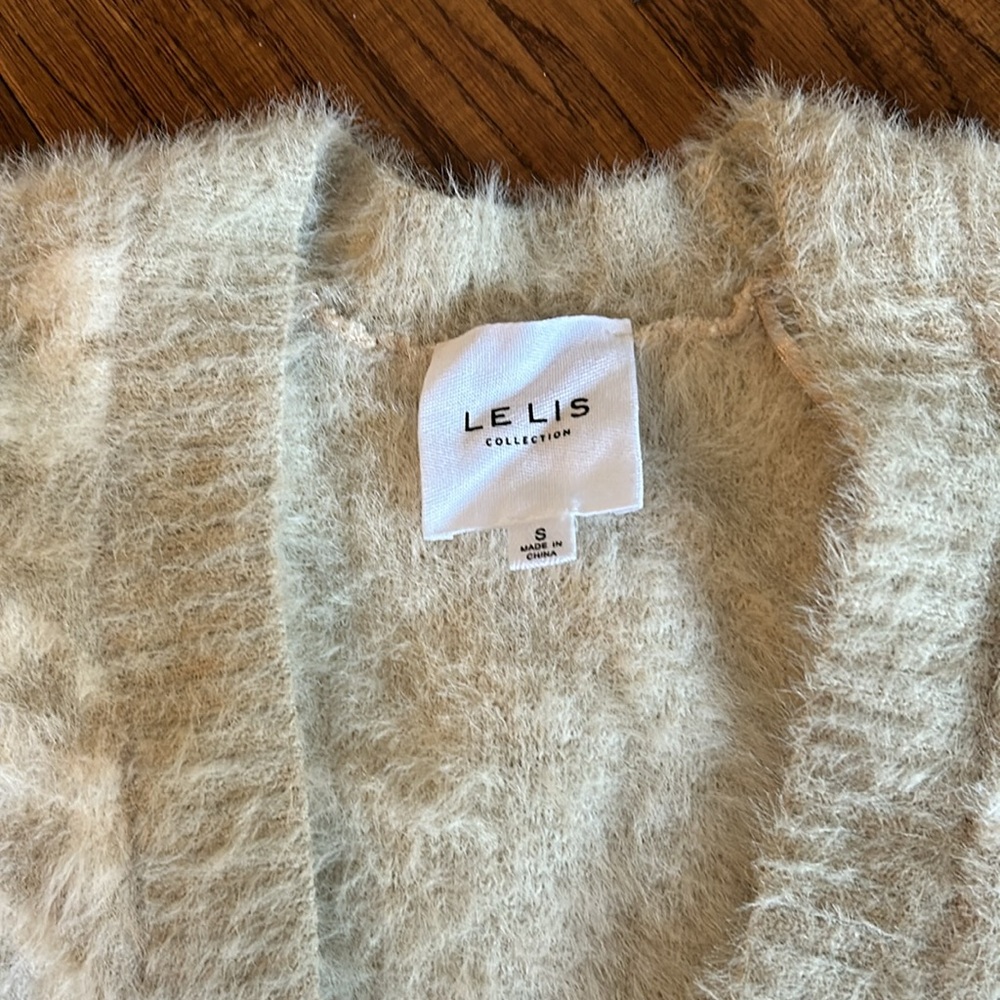 Soft, Plush Opened Front Sweater - image 2